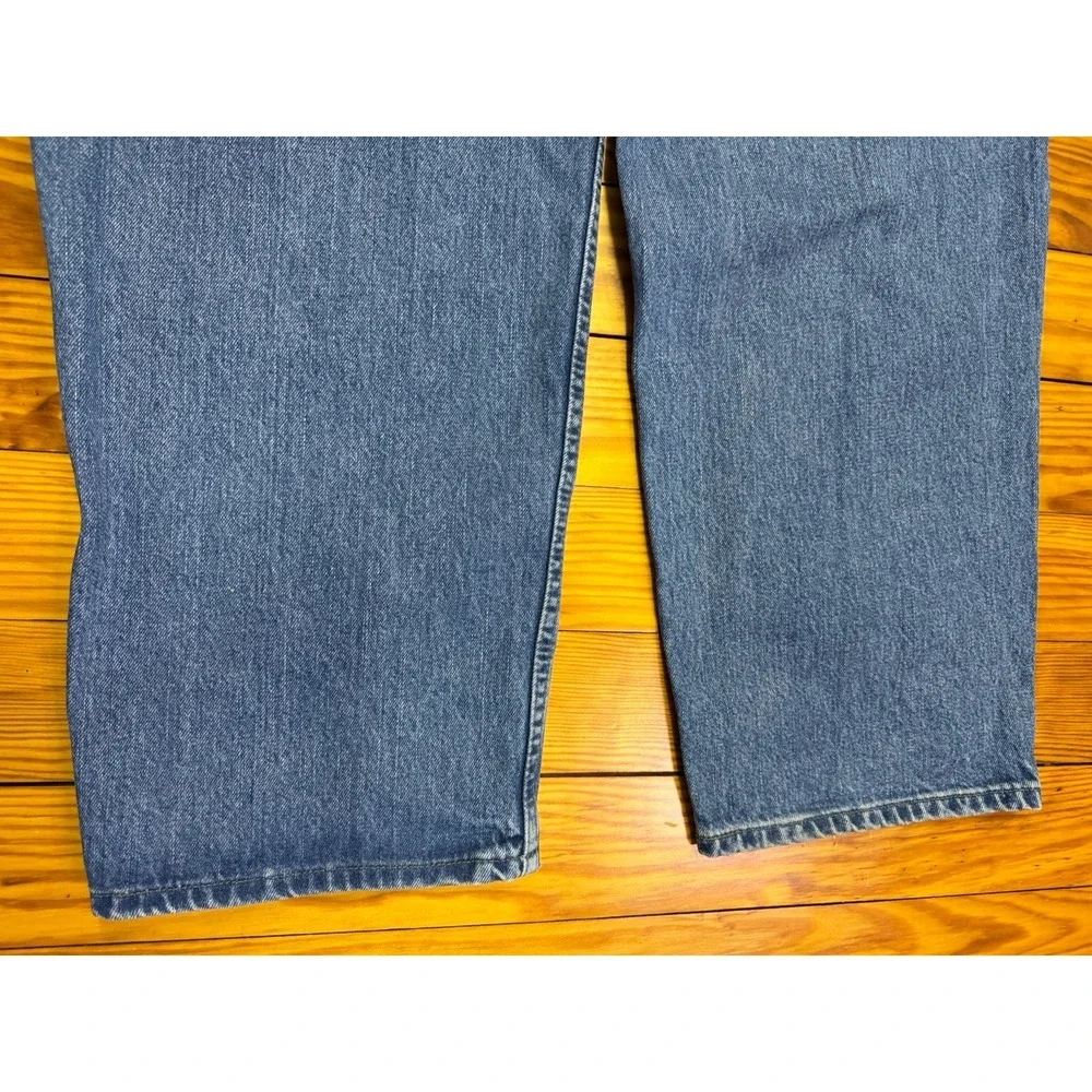 Vintage Levis SilverTab Baggy Jeans‎ Y2K Mens 36x36 Medium Wash Wide Leg